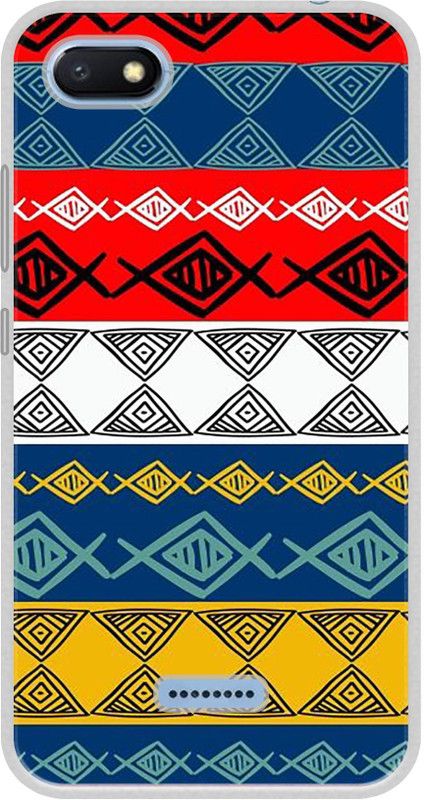 Casotec Back Cover for Mi Redmi 6A  (Multicolor, Flexible, Silicon, Pack of: 1)