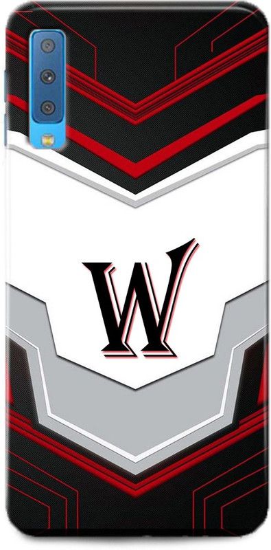 Afterglow Back Cover for SAMSUNG Galaxy A7 W, W LETTER, W NAME, W ALPHABET, ALPHABET  (Multicolor, Shock Proof, Pack of: 1)