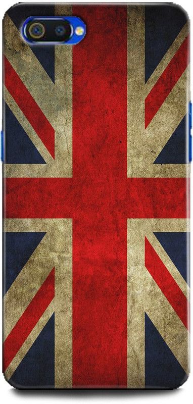 INTELLIZE Back Cover for Realme C2/RMX1945 uk flag,Printed  (Multicolor, Shock Proof, Pack of: 1)