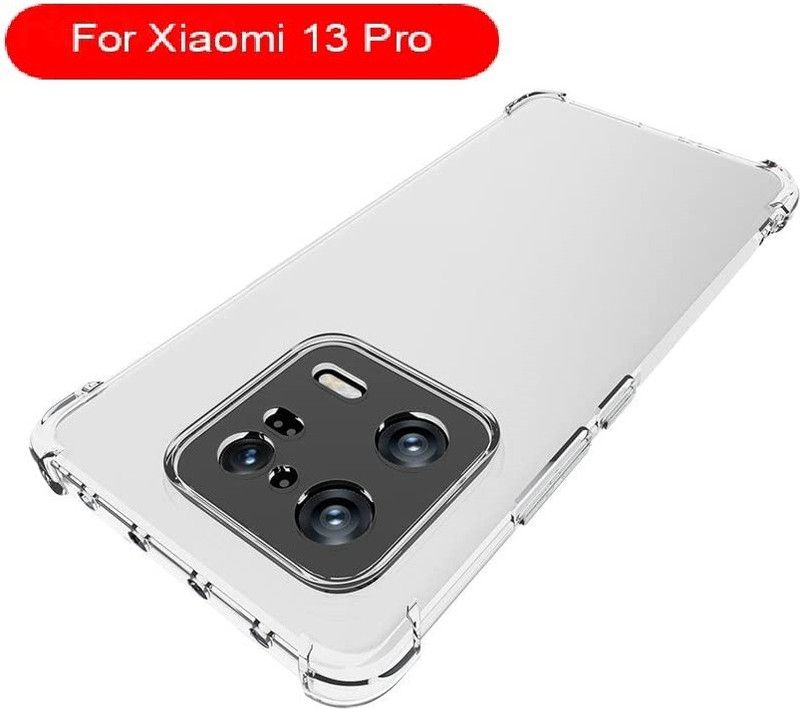welldesign Bumper Case for Xiaomi Mi 13 Pro 5G, Xiaomi 13 Pro 5G, Mi 13 Pro 5G  (Transparent, Shock Proof, Silicon, Pack of: 1)