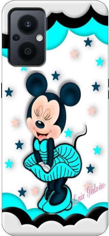 AVMABASH Back Cover for Oppo F21 Pro 5G,CPH2341 Mickey Mouse back cover  (Multicolor, Hard Case, Pack of: 1)