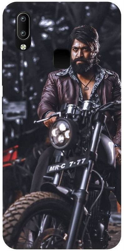 URCHIN Back Cover for Vivo Y91 KGF, kgf, rocky, kgf movie, Bike, Rocky bhai, kgf2  (Multicolor, Shock Proof)