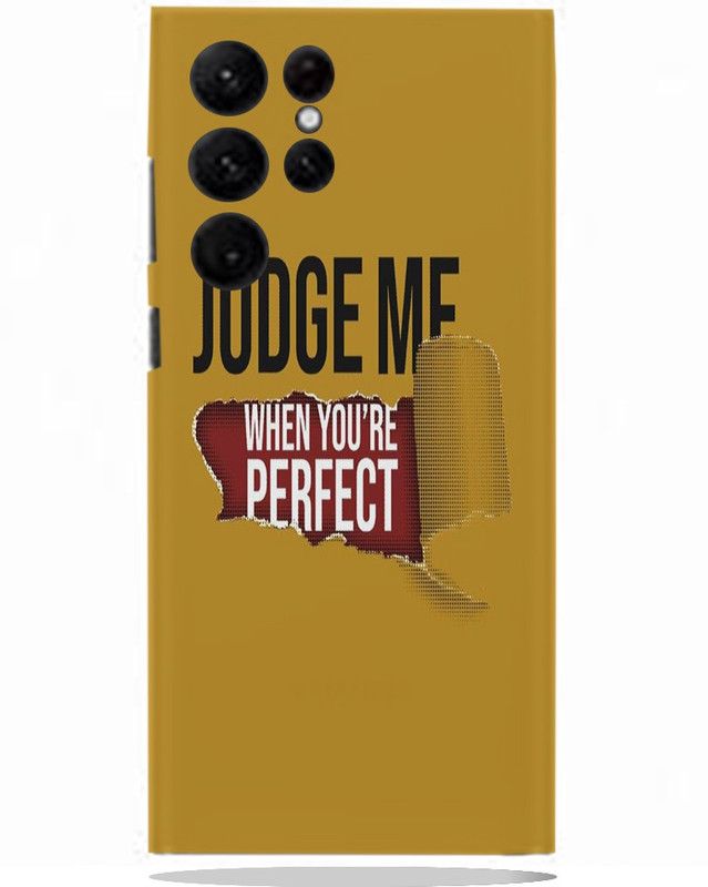 CLAXA Quote, Quote Skin For Samsung S22 Ultra Mobile Skin  (Quote Skin With Super matte finish)