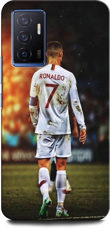 INTELLIZE Back Cover for VIVO V23e 5G CRISTIANO RONALDO, RONALDO 7, CR, 7, FOOTBALL, SPORTS  (Multicolor, Hard Case, Pack of: 1)