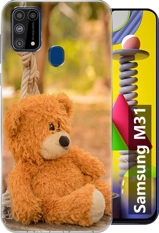 Fashionury Back Cover for Samsung Galaxy M31  (Multicolor, Grip Case, Silicon)