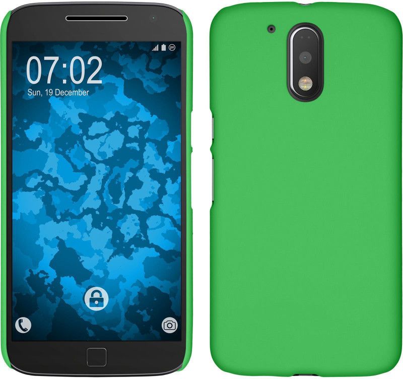 CASE CREATION Back Cover for MotoG4Plus, Moto G Plus, 4th Gen, Moto G4+ (2016), Motorola Moto G (4th Generation) Plus, Moto G 4 + Rubberized Cover Matte Finish  (Green, Pack of: 1)
