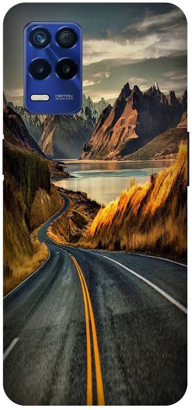 Bluvver Back Cover for Realme Narzo 30 5G,RMX3242, Printed Road Back Cover  (Multicolor, Hard Case, Pack of: 1)