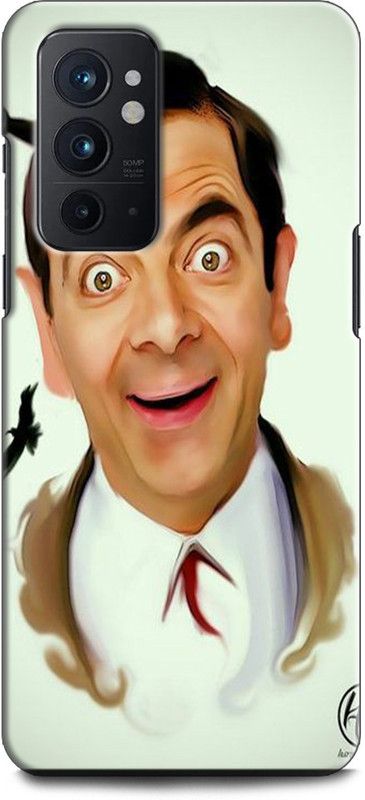INDICRAFT Back Cover for OnePlus 9RT 5G MR. BEAN, FUNNY FACE  (Multicolor, Shock Proof, Pack of: 1)