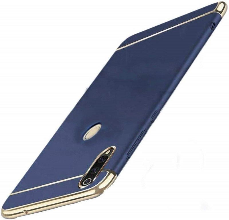 Coverage Back Cover for vivo 1915 /Vivo Y19  (Blue, Dual Protection, Pack of: 1)