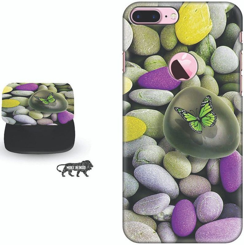 SPBR Back Cover for Apple iPhone 8 Plus  (Multicolor, Cases with Holder, Pack of: 1)