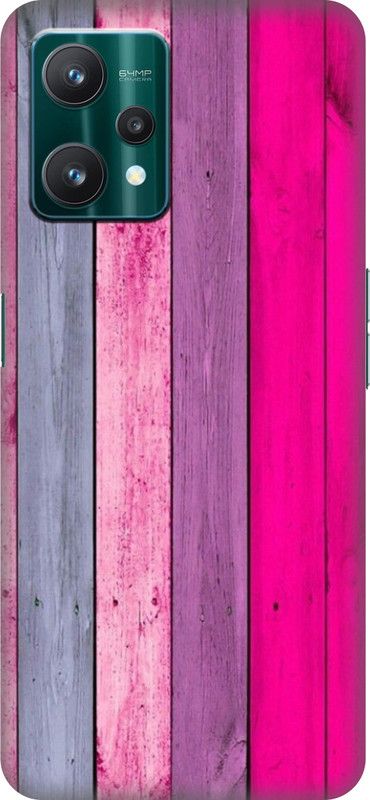 Lilliput Back Cover for Realme 9 Pro 5G  (Pink, Blue, 3D Case, Pack of: 1)