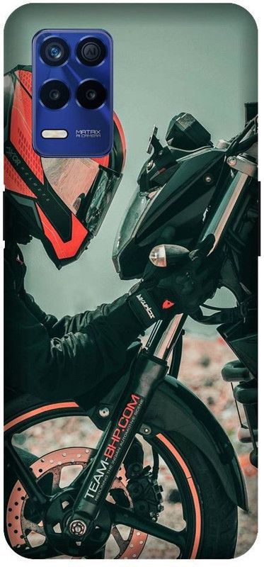 BARMANS Back Cover for Realme 8 5G Ns200, Biker, Bike, Automotive, bike lover  (Multicolor, Shock Proof, Pack of: 1)
