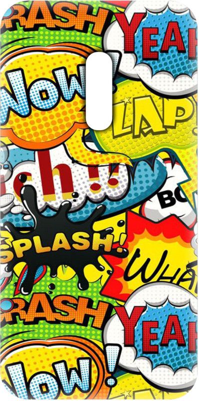 Smutty Back Cover for OPPO Reno, CPH1917 - Graffiti Print  (Multicolor, Hard Case, Pack of: 1)