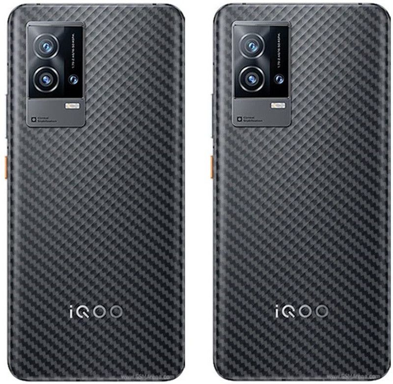COVER CAPITAL Back Screen Guard for iQoo 9  (Pack of 2)