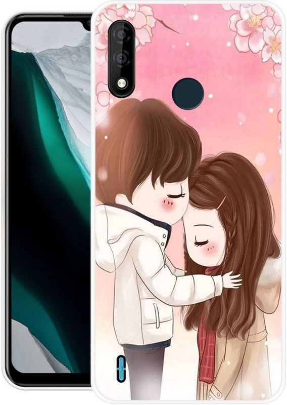 DESILOVE Back Cover for Itel A47  (Multicolor, Grip Case, Silicon, Pack of: 1)
