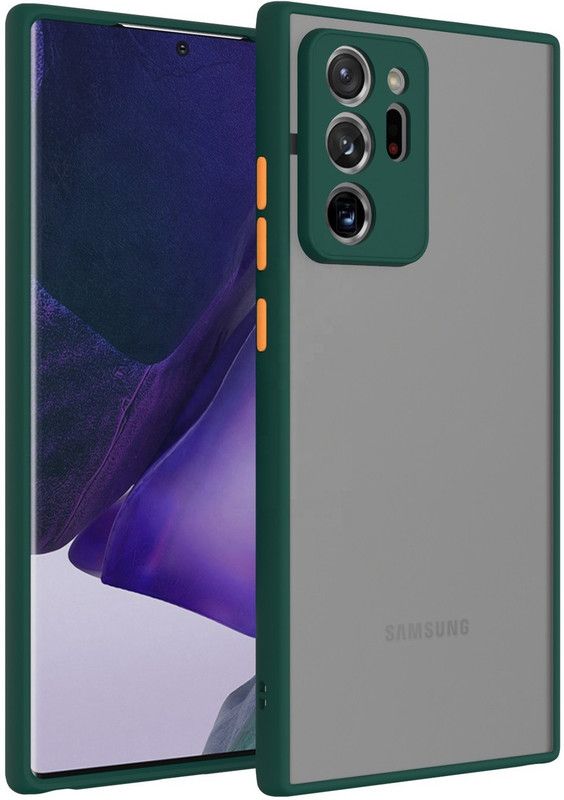 Binzokase Back Cover for Samsung Galaxy Note 20 Ultra  (Green, Shock Proof, Pack of: 1)