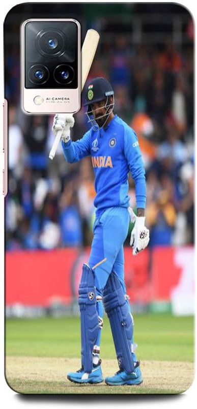 ORBIQE Back Cover for Vivo V21 V2050 KL RAHUL, INDIA, CRICKET, PLAYER, SPORTS, CAPTAIN  (Multicolor, Hard Case, Pack of: 1)