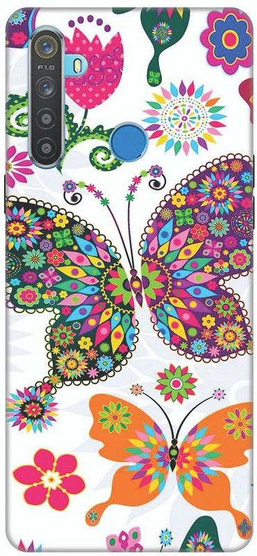 SPBR Back Cover for Realme 5  (Multicolor, 3D Case)