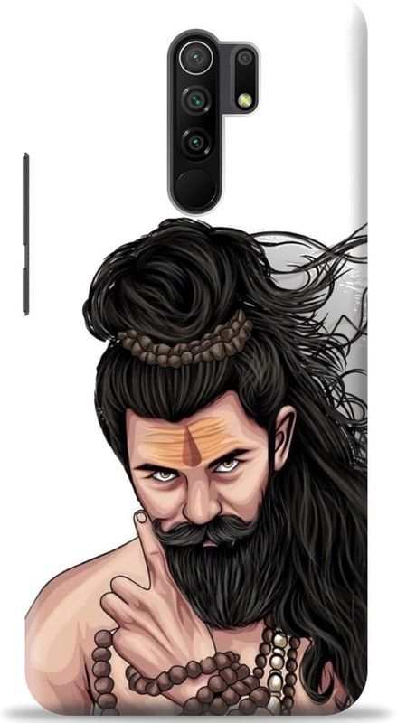 Crafter Back Cover for Mi Redmi 9 Prime  (White, Shock Proof, Pack of: 1)