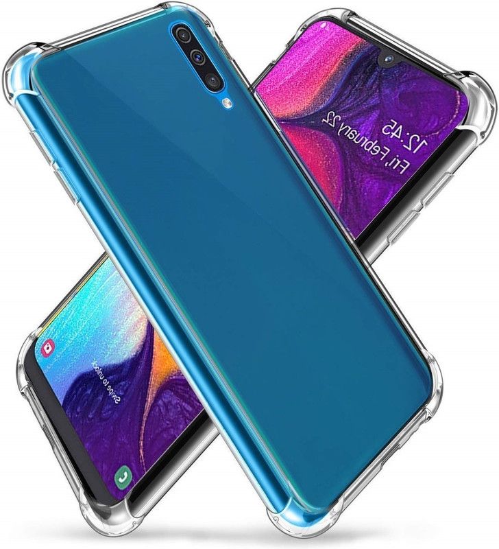 CELLCAMPUS Bumper Case for Vivo S1  (Transparent, White, Grip Case)