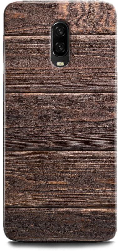 INDICRAFT Back Cover for One Plus 6T, wooden, Printed  (Multicolor, Shock Proof, Pack of: 1)
