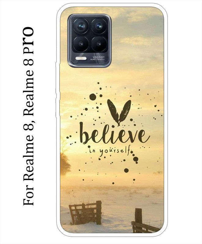 mitzvah Back Cover for realme 8, realme 8 PRo  (Multicolor, Grip Case, Silicon, Pack of: 1)
