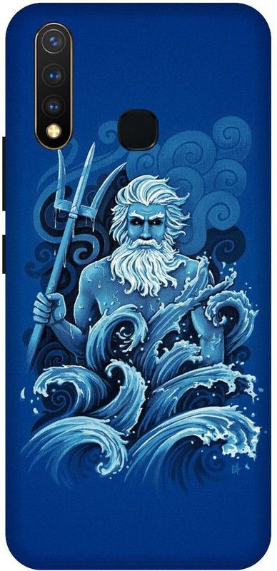 SSMORYA Back Cover for Vivo U20 (Baba) Printed Back Cover  (Multicolor, Waterproof, Pack of: 1)