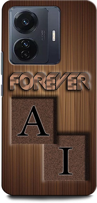 INTELLIZE Back Cover for IQOO Z6 Pro 5G AI, A LOVE I, I LOVE A, A LETTER, I LETTER, AI NAME  (Multicolor, Hard Case, Pack of: 1)