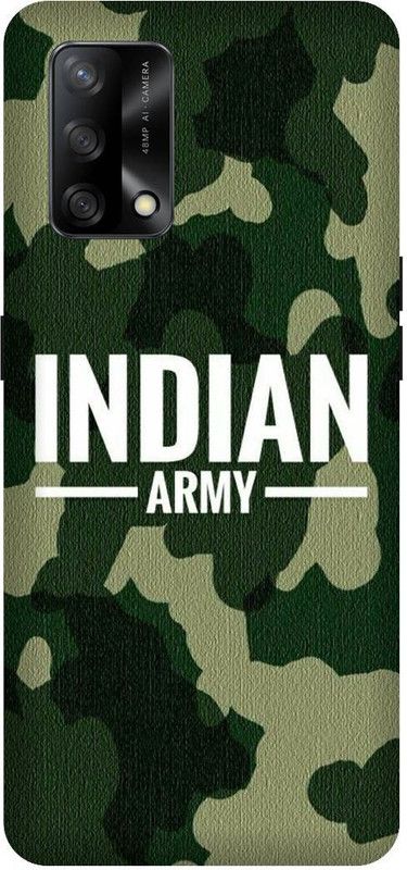 SAVETREE Back Cover for Oppo F19, CPH2219, Oppo F19s, CPH2223, indian army, Army  (Multicolor, 3D Case, Pack of: 1)