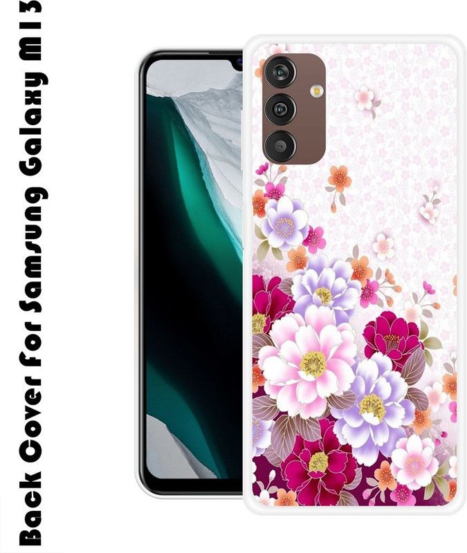 BAGRA Back Cover for Samsung Galaxy M13 4G  (Multicolor, Grip Case, Silicon, Pack of: 1)