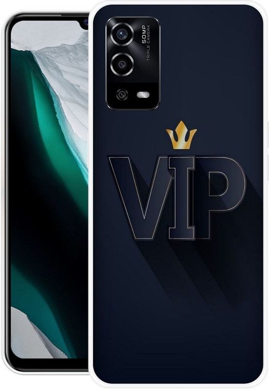 REALKING Back Cover for Oppo A55 4G  (Multicolor, Grip Case, Silicon)