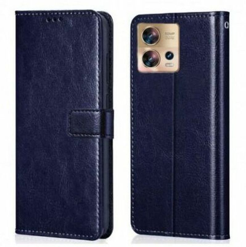 RidivishN Back Cover for MOTOROLA Edge 30 Fusion  (Blue, Shock Proof, Pack of: 1)
