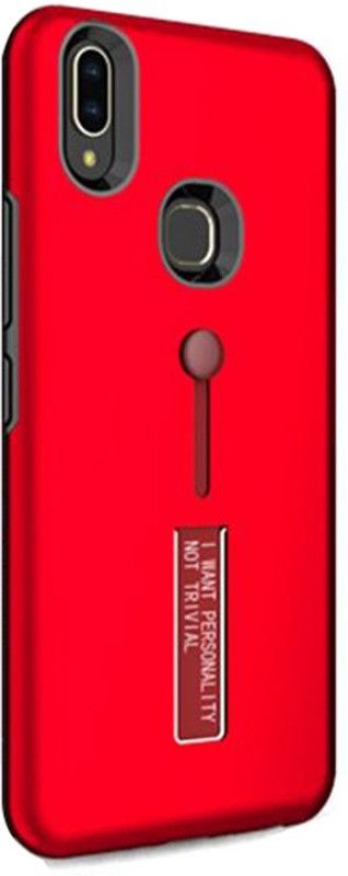 Instyle Back Cover for Vivo Y93  (Red, Grip Case, Pack of: 1)