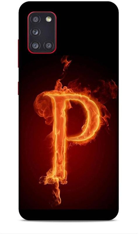 Printabulous Back Cover for Samsung Galaxy A31  (Black, Orange, Waterproof)