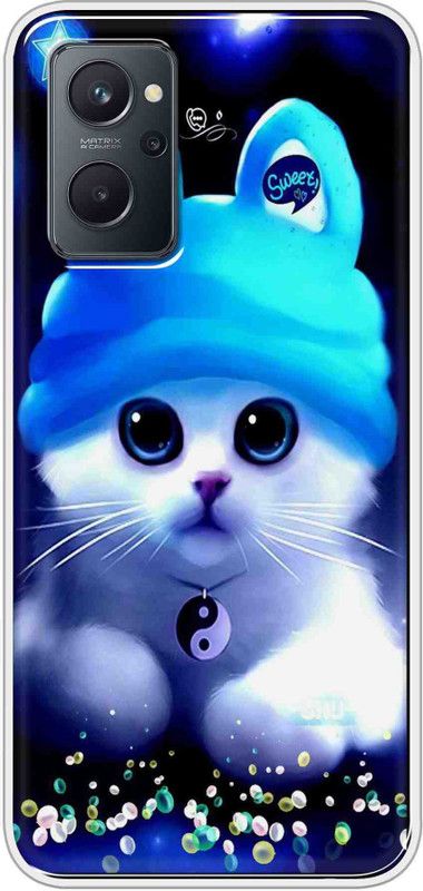 Printmaster Back Cover for Realme 9i  (Multicolor, Dual Protection, Silicon, Pack of: 1)