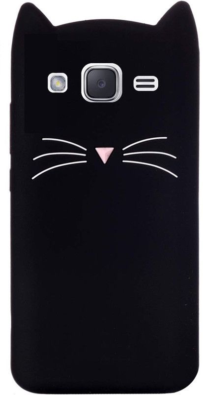 Dgeot Back Cover for Samsung Galaxy J2-2017 (Metallic gold, 8 GB) (1 GB RAM)  (Black, Grip Case, Pack of: 1)