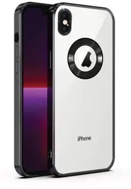 GoPerfect Back Cover for Apple iPhone XR |12D Soft Silicone Flexible Camera Protection Case  (Black, Grip Case, Pack of: 1)