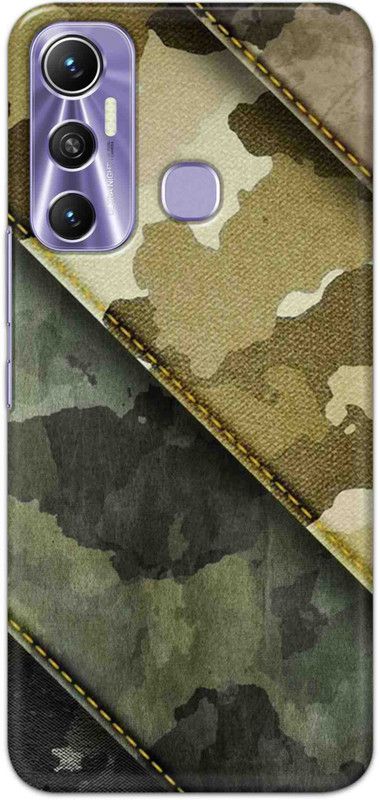 NDCOM Back Cover for Infinix Hot 11 Coumoflag Printed  (Multicolor, Hard Case, Pack of: 1)