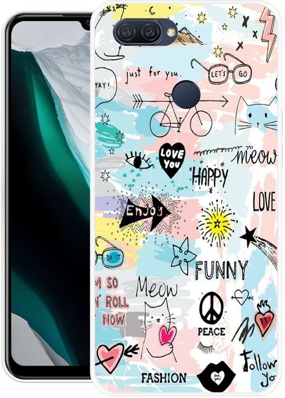 Ghanta Walaj Back Cover for Oppo A12, OppoA5s, OppoA5, Realme 2, Realme 2 Pro, Realme U1  (Multicolor, Flexible, Silicon, Pack of: 1)