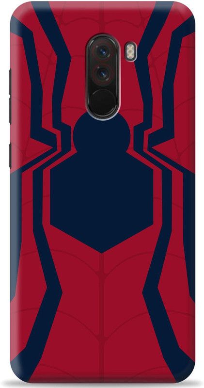 Loffar Back Cover for POCO F1  (Red, Shock Proof, Pack of: 1)