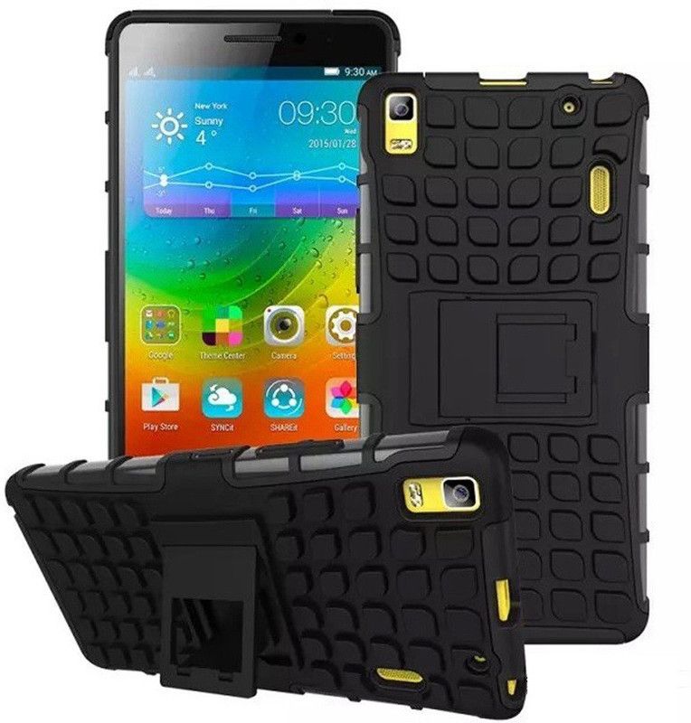 Kapa Back Cover for Lenovo A7000, Lenovo K3 Note  (Black, Pack of: 1)