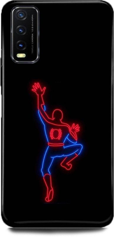 FUGGA Back Cover for Vivo Y20A, V2101, SPIDERMAN, AVENGER, MARVEL, SUPER, HERO, LOVER  (Multicolor, Hard Case, Pack of: 1)