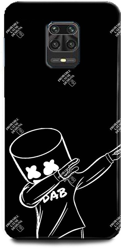BARMANS Back Cover for Note9Pro/ Marshmello, EDM, DJ, Famious, marshmello, singer  (Multicolor, Shock Proof, Pack of: 1)