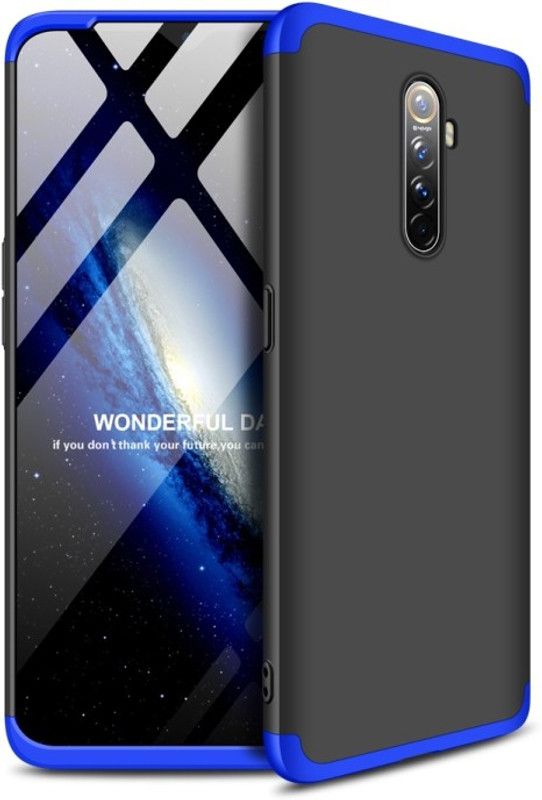Cermarise Front & Back Case for Realme X2 Pro  (Blue, Dual Protection, Pack of: 1)