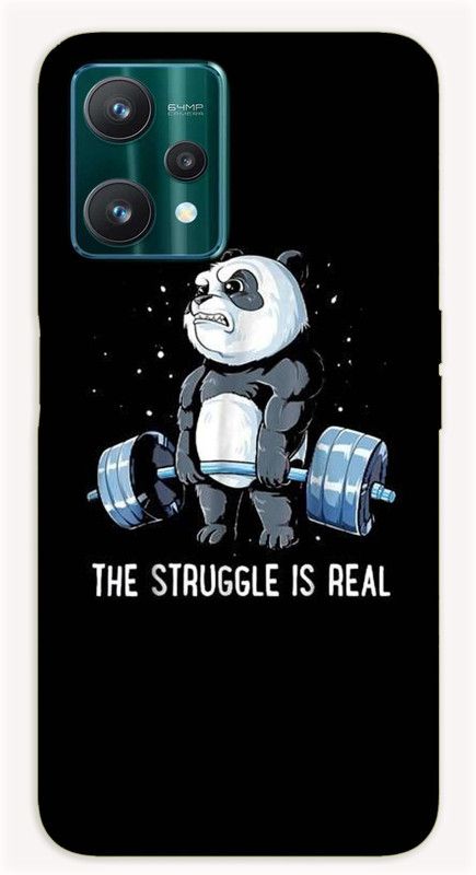 iprinto Back Cover for Realme 9 Pro 5G, RMX3471 Work Hard Back Cover  (Black, Hard Case, Pack of: 1)