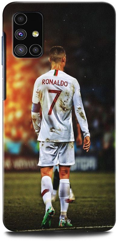 ORBIQE Back Cover for Samsung Galaxy M51 CRISTIANO RONALDO, RONALDO 7, CR, 7, FOOTBALL, SPORTS  (Multicolor, Hard Case, Pack of: 1)