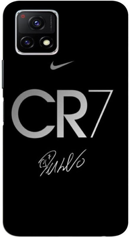 CROKIAN Back Cover for Vivo Y72 5G C R 7 Back Cover  (Black, Hard Case, Pack of: 1)