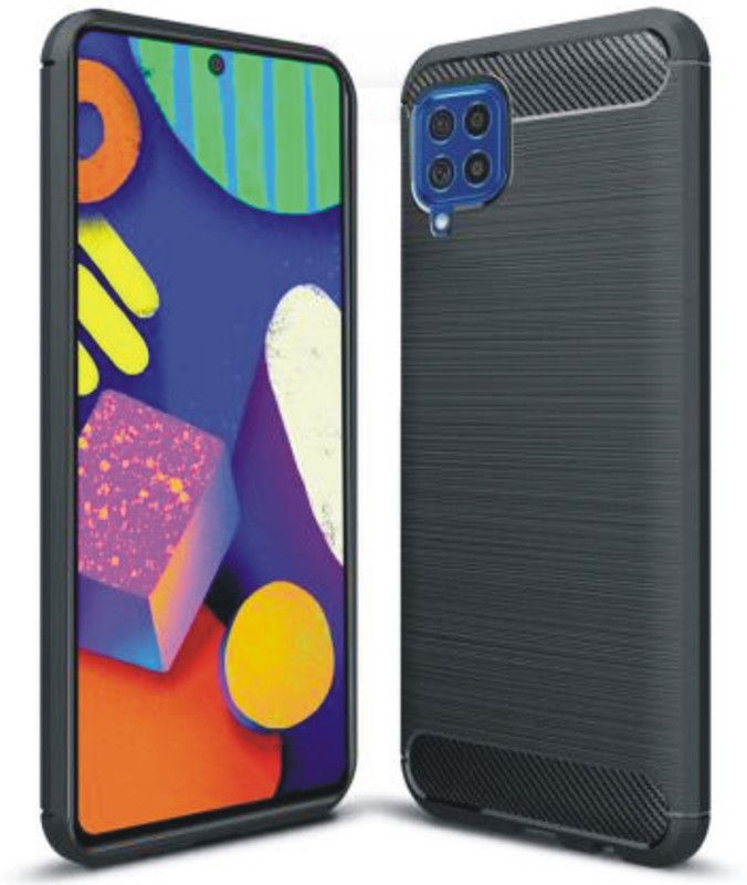Nassion Back Cover for Samsung Galaxy A12  (Black, Grip Case, Pack of: 1)