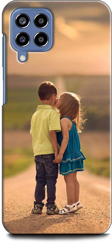 WallCraft Back Cover for SAMSUNG Galaxy M33 5G LOVE, SWEET COUPLE, CUTWE KIDS, GIRL, BOY, TOGETHER  (Multicolor, Dual Protection, Pack of: 1)