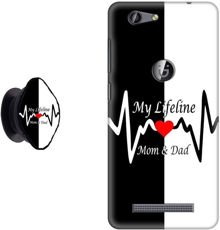 Flipkart SmartBuy Back Cover for Gionee F103 Pro  (White, Black, Pack of: 2)